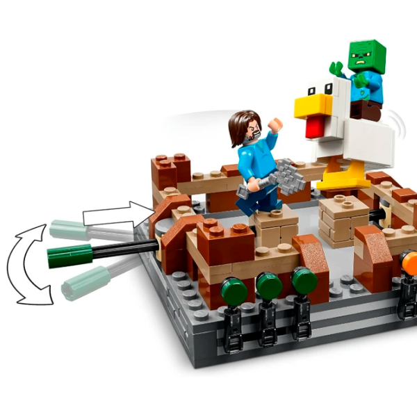 Constructor LEGO Woodland Mansion Fighting Ring Brown Numărul de piese 491, 10+ photo 3