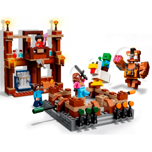 Constructor LEGO Woodland Mansion Fighting Ring Brown Numărul de piese 491, 10+ photo 4