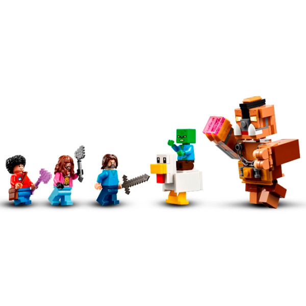 Constructor LEGO Woodland Mansion Fighting Ring Brown Numărul de piese 491, 10+ photo 5