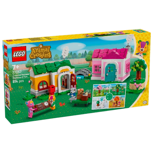 Constructor LEGO Creative Houses: Seasons Of Fun Green Numărul de piese 814, 7+ photo 1