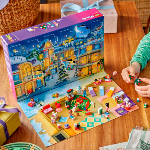 Constructor LEGO Advent Calendar Violet Numărul de piese 237, 6+ photo 3