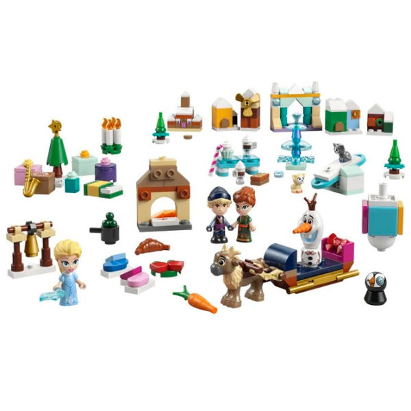 Constructor LEGO Advent Calendar Blue Numărul de piese 231, 5+ photo 2
