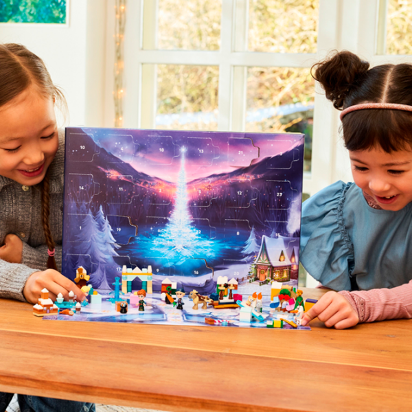 Constructor LEGO Advent Calendar Blue Numărul de piese 231, 5+ photo 4