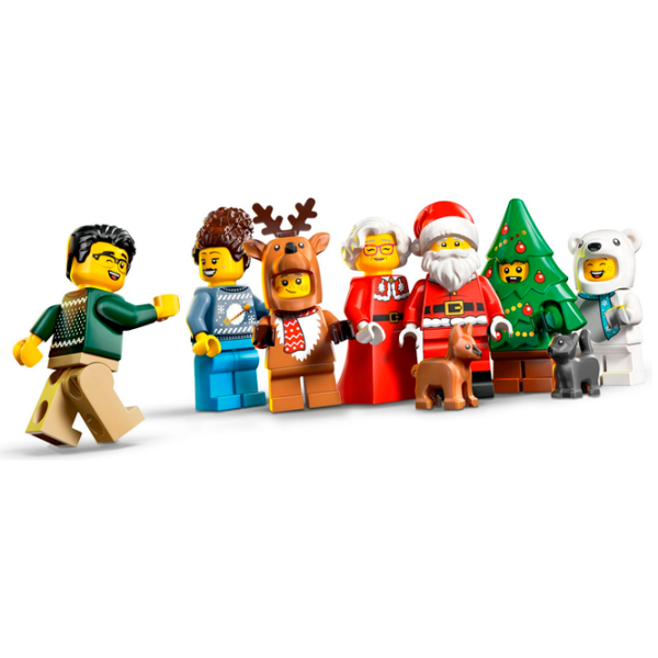 Constructor LEGO Advent Calendar Blue Numărul de piese 186, 5+ photo 2