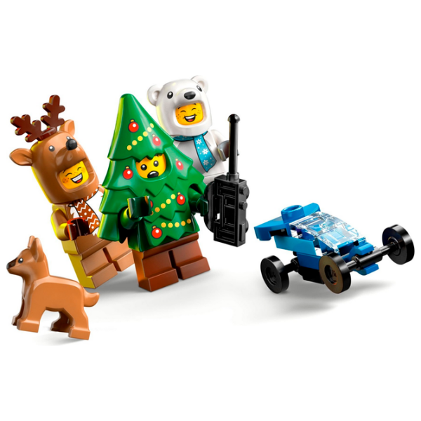 Constructor LEGO Advent Calendar Blue Numărul de piese 186, 5+ photo 4