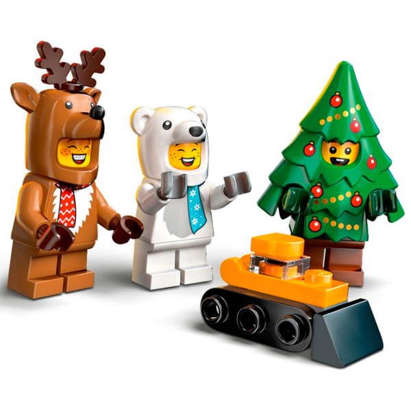 Constructor LEGO Advent Calendar Blue Numărul de piese 186, 5+ photo 6