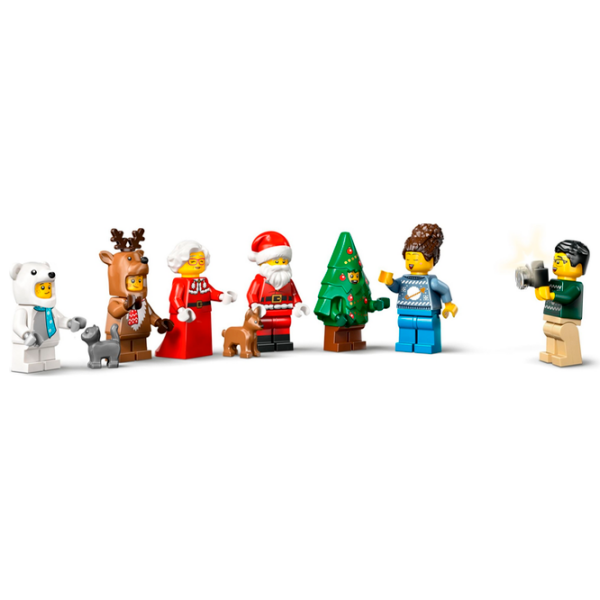 Constructor LEGO Advent Calendar Blue Numărul de piese 186, 5+ photo 7