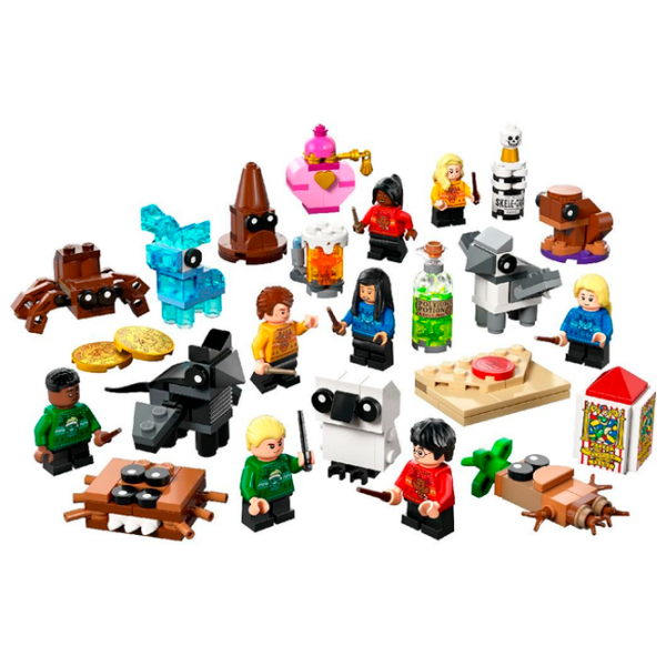 Constructor LEGO Advent Calendar Blue Numărul de piese 278, 7+ photo 2