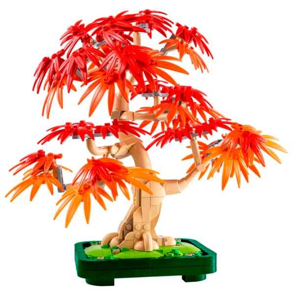 Constructor LEGO Japanese Red Maple Bonsai Tree Red Numărul de piese 474, 18+ photo 2