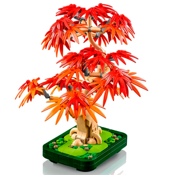 Constructor LEGO Japanese Red Maple Bonsai Tree Red Numărul de piese 474, 18+ photo 5