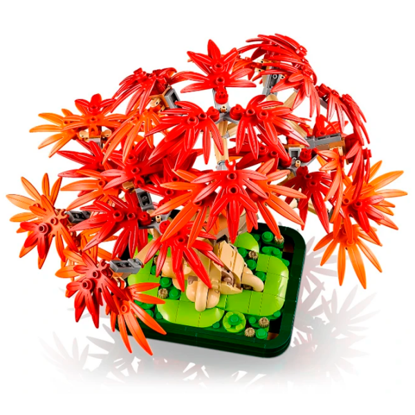 Constructor LEGO Japanese Red Maple Bonsai Tree Red Numărul de piese 474, 18+ photo 6