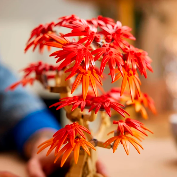 Constructor LEGO Japanese Red Maple Bonsai Tree Red Numărul de piese 474, 18+ photo 7