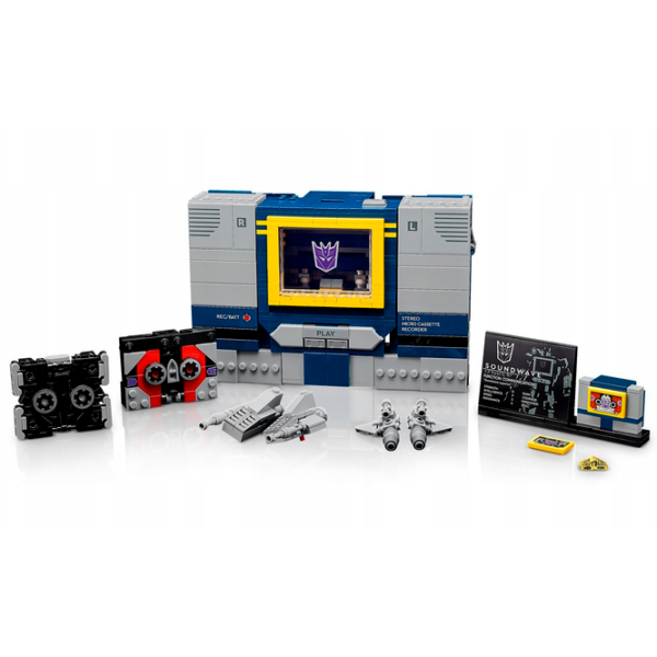 Constructor LEGO Soundwave Blue Numărul de piese 1505, 18+ photo 4