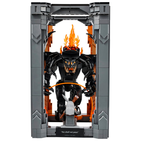 Constructor LEGO Balrog™ Book Nook Black Numărul de piese 1201, 18+ photo 2