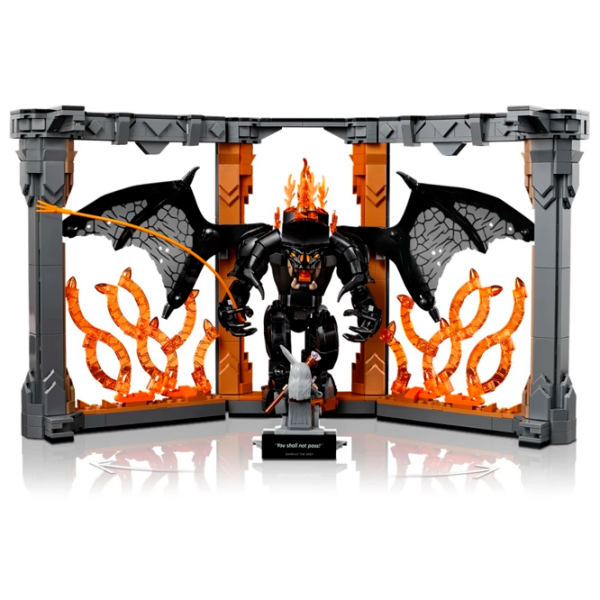 Constructor LEGO Balrog™ Book Nook Black Numărul de piese 1201, 18+ photo 3