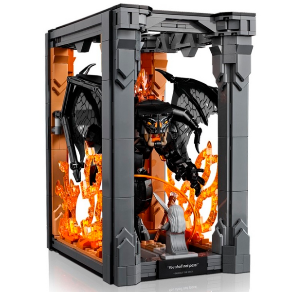 Constructor LEGO Balrog™ Book Nook Black Numărul de piese 1201, 18+ photo 5
