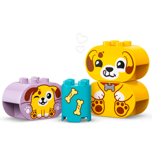 Constructor LEGO Shape Sorter: Puppy House Green Numărul de piese 17, 1.5+ photo 3