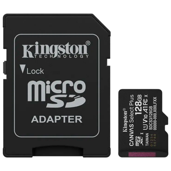 MicroSD Kingston Canvas Select Plus 128 GB  photo 1