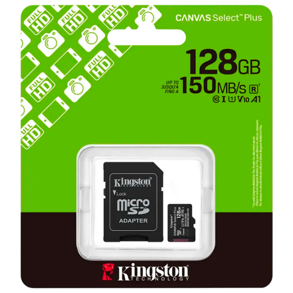 MicroSD Kingston Canvas Select Plus 128 GB  photo 3