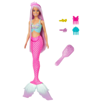 Păpușă Barbie Long-haired fantasy sirenă HRR00  3+