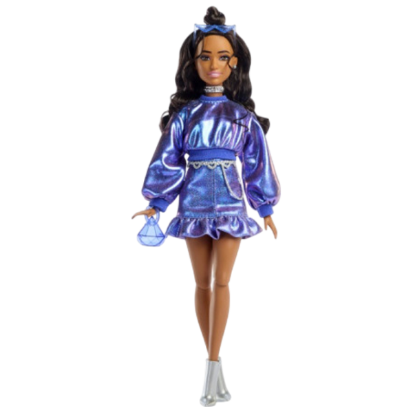 Păpușă Barbie Luminous Indigo model JFP42 3+ photo 1
