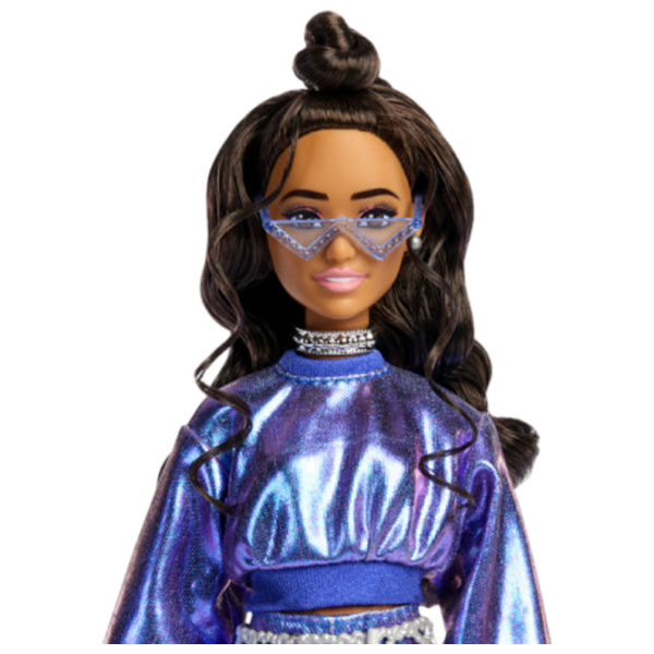 Păpușă Barbie Luminous Indigo model JFP42 3+ photo 3