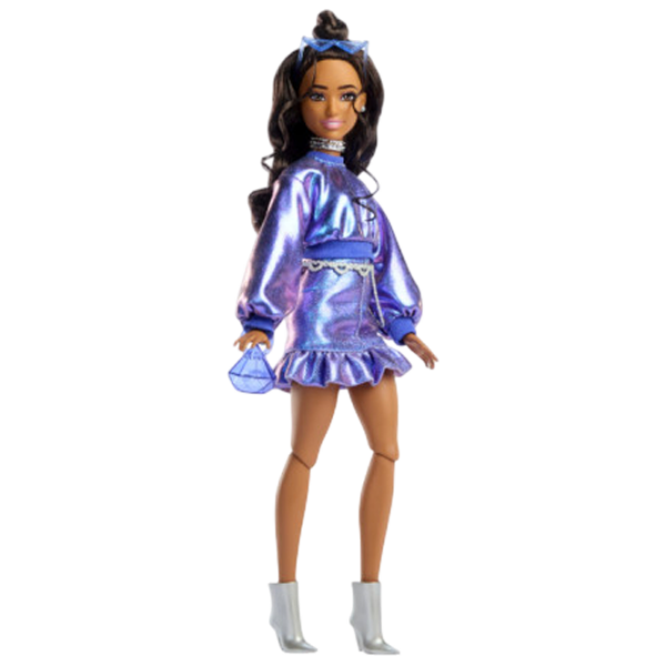 Păpușă Barbie Luminous Indigo model JFP42 3+ photo 6