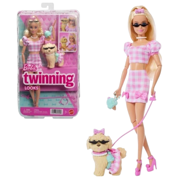 Păpușă Barbie Twinning looks model JFP36 3+ photo 3