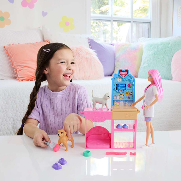 Set Barbie Veterinary Clinic model JFX93 3+ photo 5