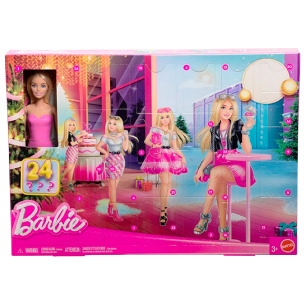 Set Barbie Style and beauty calendarul Adventului JFL63 3+ photo 6