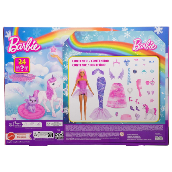 Кукла Mattel Barbie адвент календарь JFL66 3+ photo 6