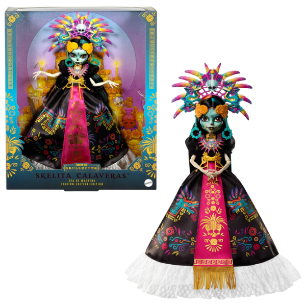 Păpușă Monster High Skelita Calaveras model JDR63  6+ photo 5