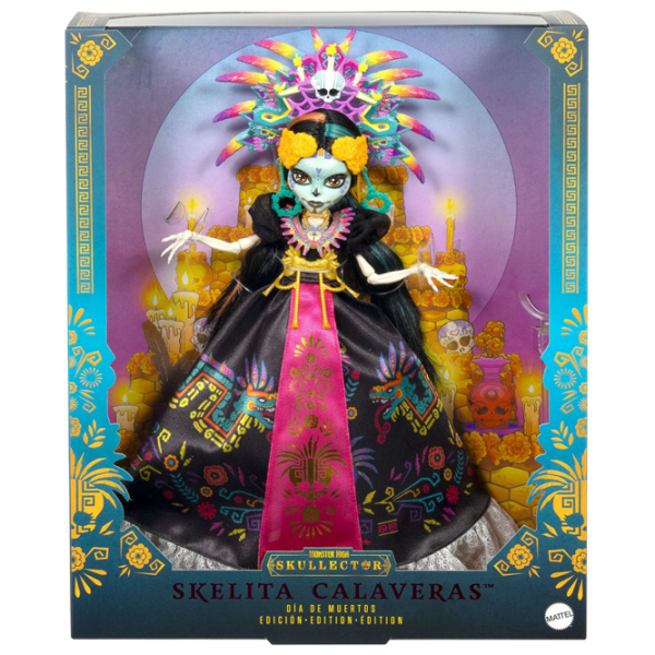 Păpușă Monster High Skelita Calaveras model JDR63  6+ photo 6