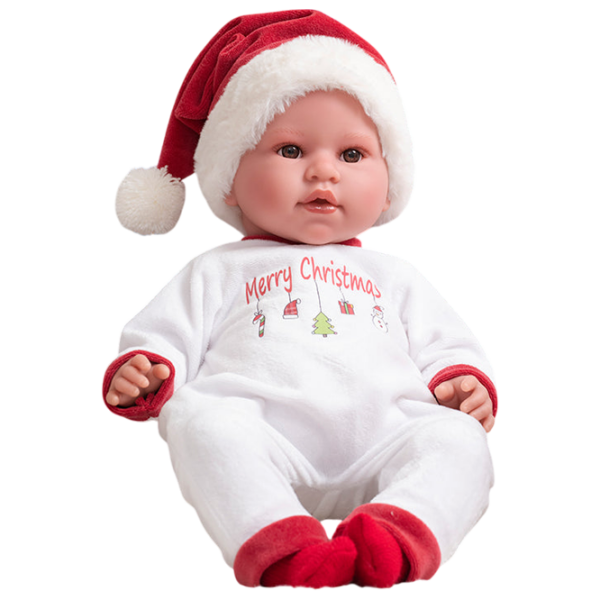 Кукла Llorens Leo Sonrisas Pijama-Merry Christmas малыш 74501 3+ photo 2