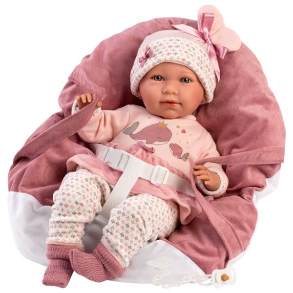 Păpușă Llorens Porta Bebe bebeluș 74014  3+ photo 6