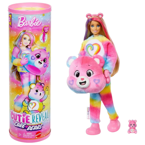 Păpușă Barbie Care Bears model JFV60 3+ photo 1