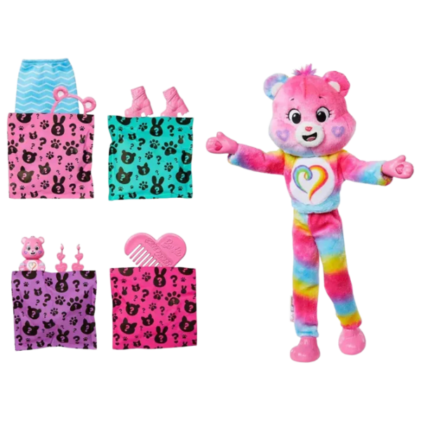 Păpușă Barbie Care Bears model JFV60 3+ photo 3