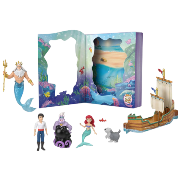 Set Mattel Ariel Mermaid Doll Story sirenă JBL32 3+ photo 1
