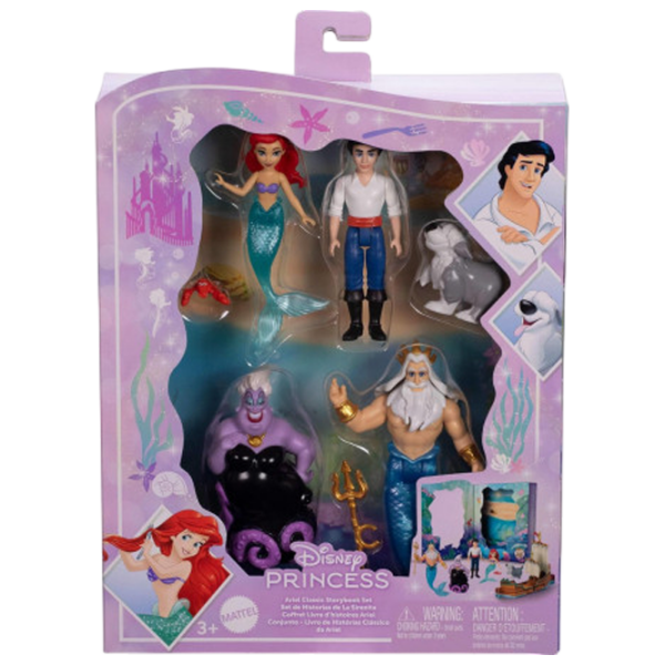 Set Mattel Ariel Mermaid Doll Story sirenă JBL32 3+ photo 5