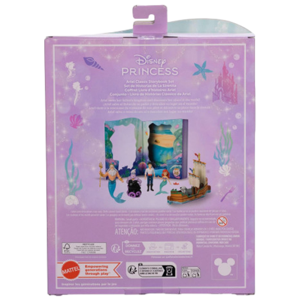 Set Mattel Ariel Mermaid Doll Story sirenă JBL32 3+ photo 6