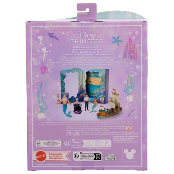 Set Mattel Ariel Mermaid Doll Story sirenă JBL32 3+ photo 6