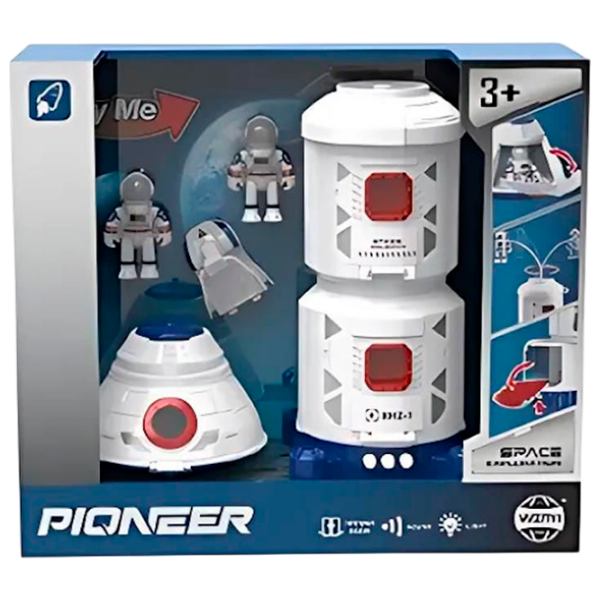 Jucărie interactivă Pioneer Explorarea Spațiului Stația Spațială WY891A White Pentru băieți, 3+ photo 1