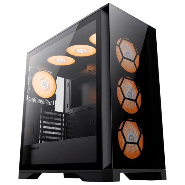 Корпус Gamemax LEADER TG Черный ITX photo 1