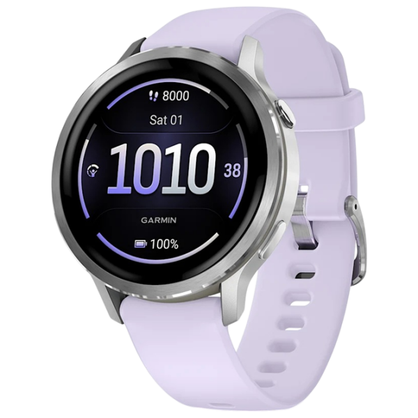 Ceas inteligent Garmin Venu 4 Silver 1.2" | 41 mm | Oțel inoxidabil/Silicon
| 010-03013-01 photo 1