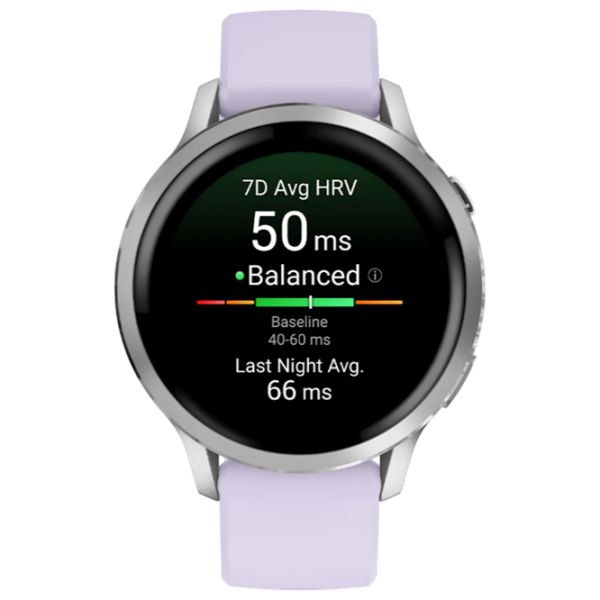 Ceas inteligent Garmin Venu 4 Silver 1.2" | 41 mm | Oțel inoxidabil/Silicon
| 010-03013-01 photo 2