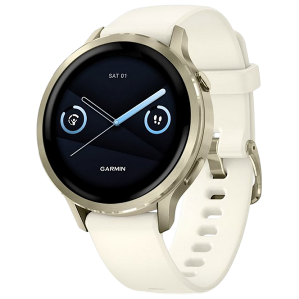 Умные часы Garmin Venu 4 Золото 1.2" | 41 мм | Нержавеющая сталь/Силикон
| 010-03013-00 photo 1
