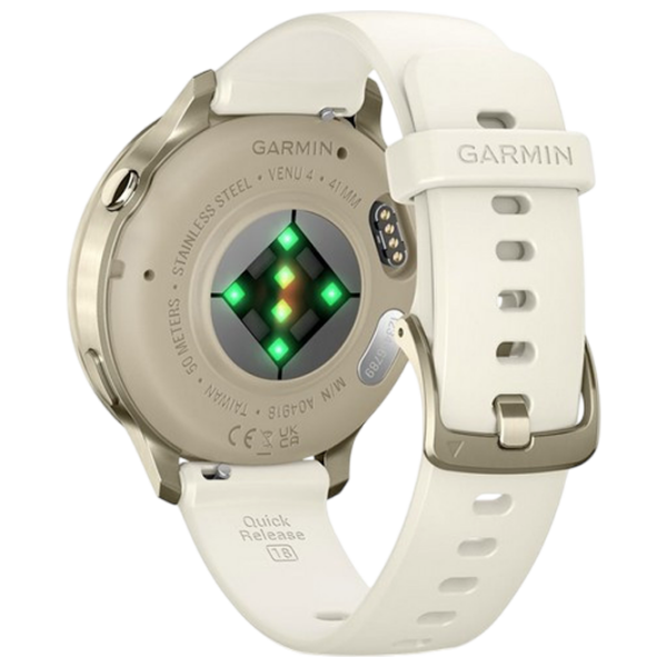 Умные часы Garmin Venu 4 Золото 1.2" | 41 мм | Нержавеющая сталь/Силикон
| 010-03013-00 photo 4