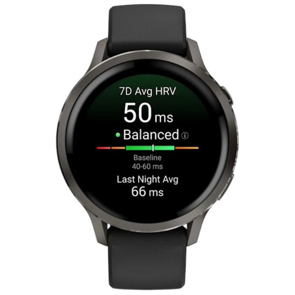 Ceas inteligent Garmin Venu 4 Black 1.2" | 41 mm | Oțel inoxidabil/Silicon
| 010-03013-02 photo 3