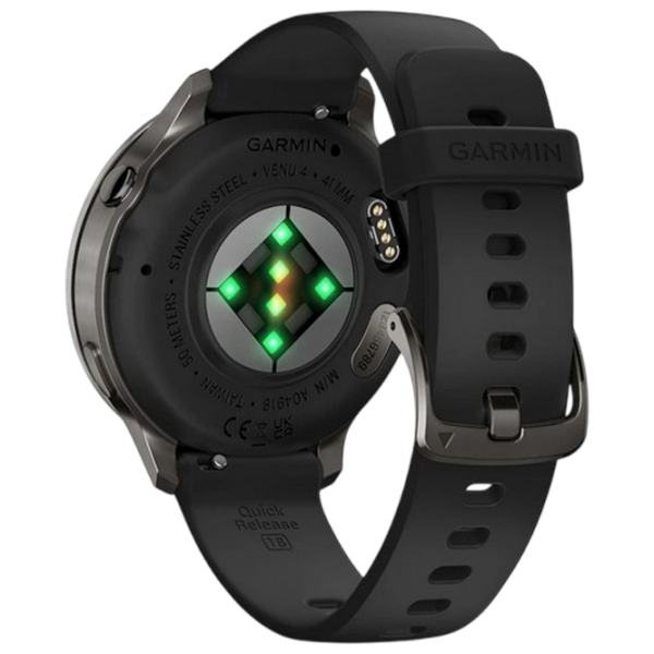 Ceas inteligent Garmin Venu 4 Black 1.2" | 41 mm | Oțel inoxidabil/Silicon
| 010-03013-02 photo 4