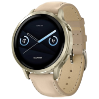 Ceas inteligent Garmin Venu 4 Gold 1.2" | 41 mm | Oțel inoxidabil/Piele
| 010-03013-01